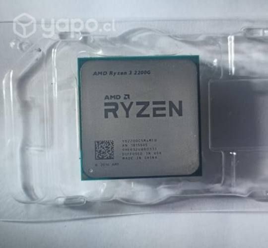 Procesador AMD Ryzen 3 2200g graficos integrados