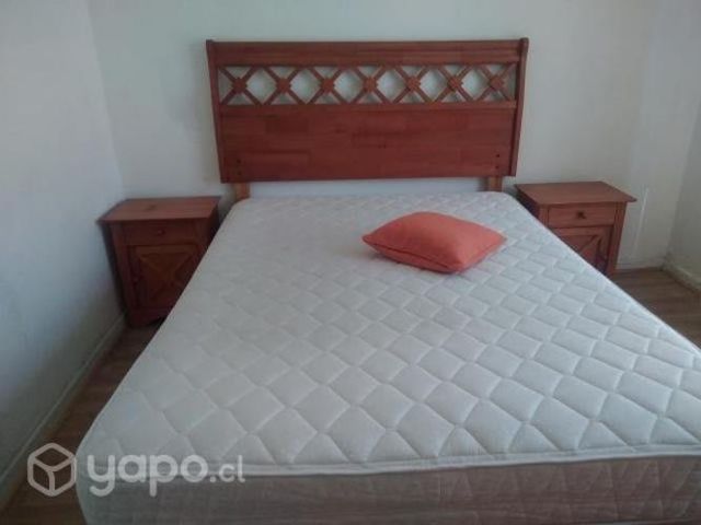 Cama 2plazas velador
