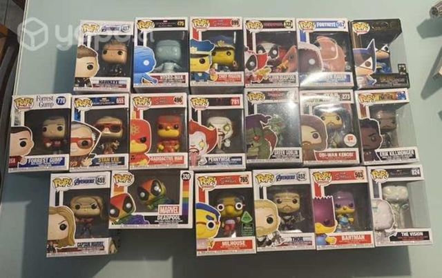 Funko Pop como nuevos