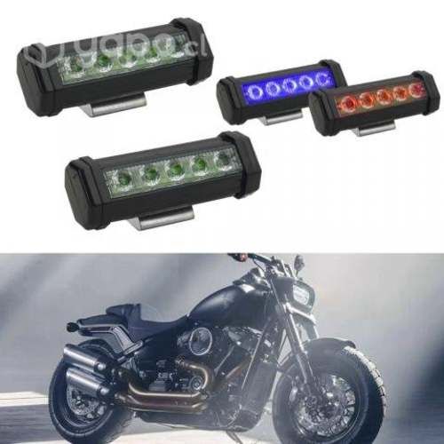Pack 2 Luces Strobo Led Neblineros Para Auto Moto