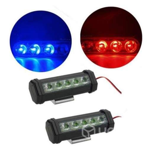 Pack 2 Luces Strobo Led Neblineros Para Auto Moto