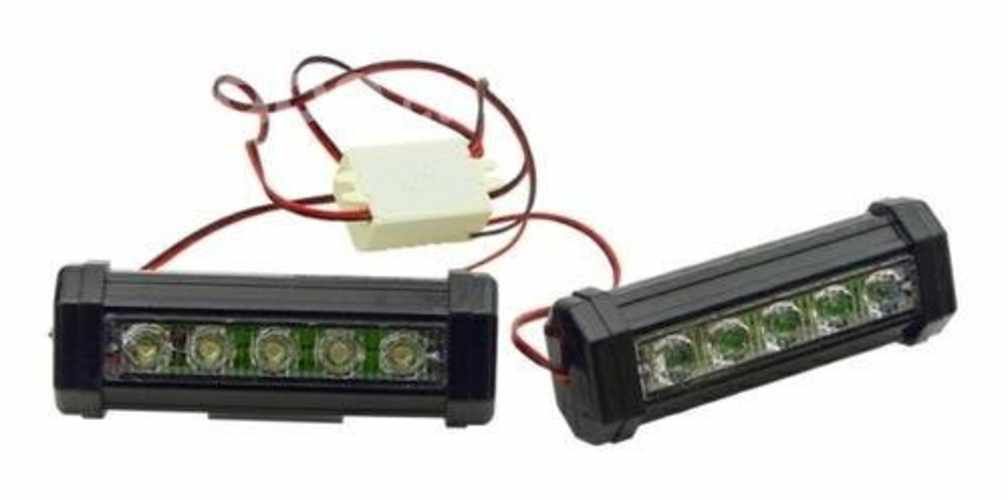 Pack 2 Luces Strobo Led Neblineros Para Auto Moto
