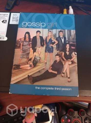 Box tercera temporada Gossip Girl box con 5 DVD
