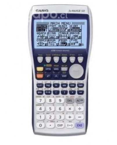 Calculadora científica Casio fx-9860GII SD sin uso