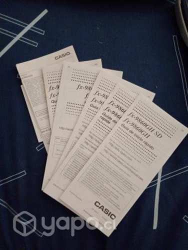 Calculadora científica Casio fx-9860GII SD sin uso