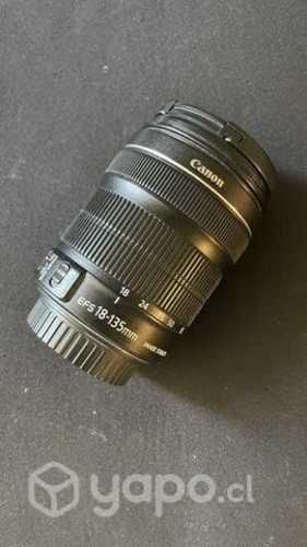 Lente 18-135 canon