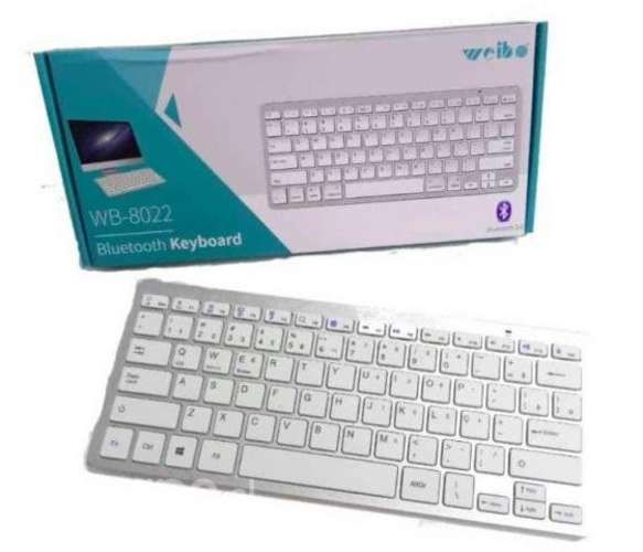 Teclado Bluetooth Weibo Wb-8022 Ultradelgado