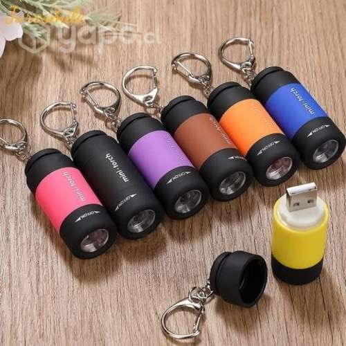 Potente Mini Linterna Recargable USB Mini-Torch