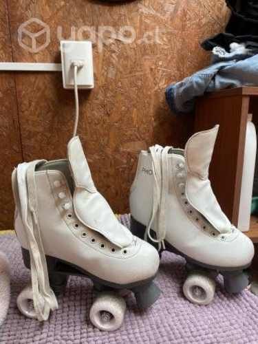 Patines en medio uso