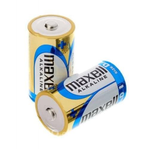 Pack de 2 Pilas Alcalinas Tipo D Maxell