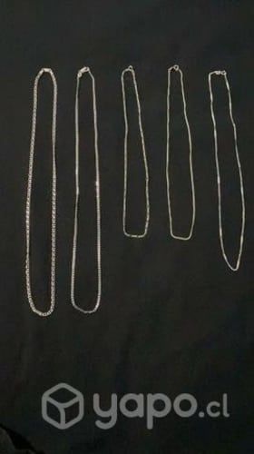 Cadenas de plata 925