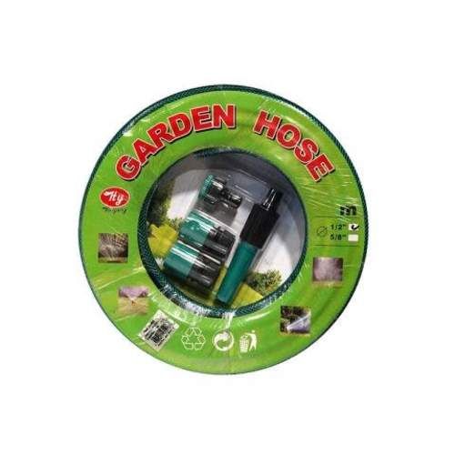 Manguera reforzada 1/2 pulgada 30 mts mas pistola