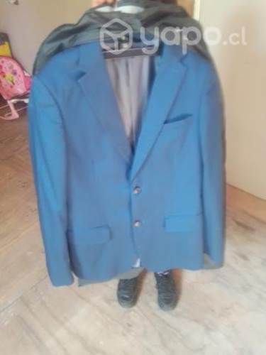 Terno perry Ellis talla 42 azul como nuevo