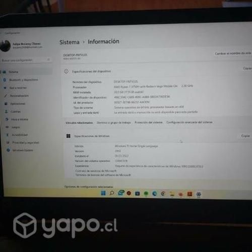 Notebook acer nitro 5