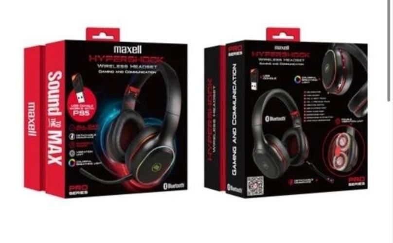Audífonos Gamer Maxell Wireless Hypershok