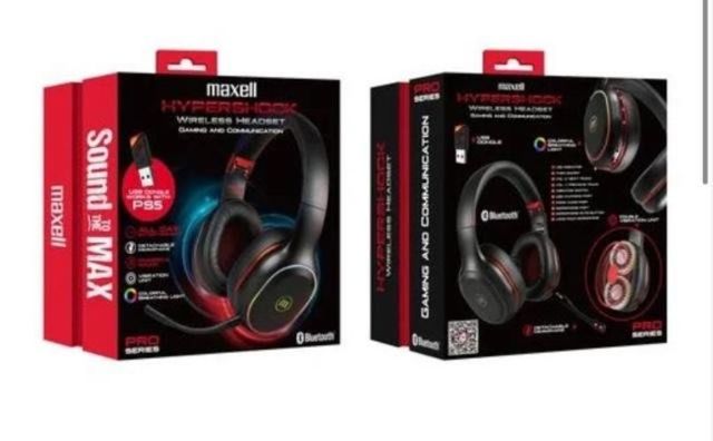 Audífonos Gamer Maxell Wireless Hypershok
