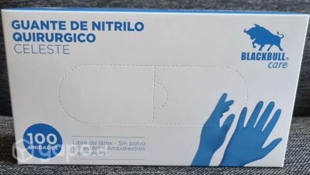 Nitrilo guantes negros