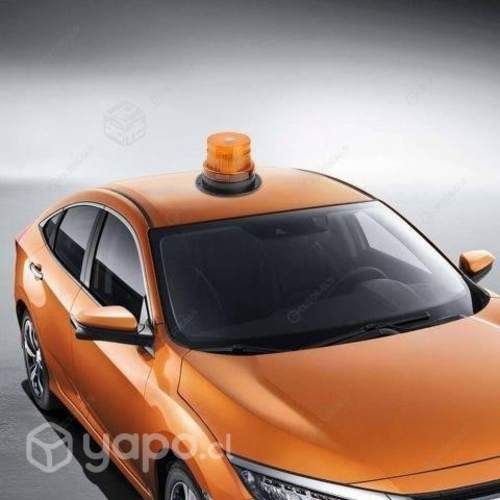 Baliza Led Ambar 12V Destellante Con Iman