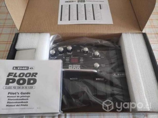 LINE 6 POD FLOOR POD Procesador Guitarra pedal com