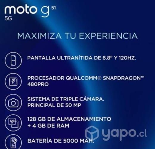 Motorola g51 5g azul