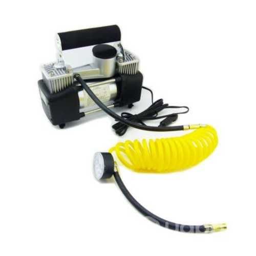 Compresor De Aire Para Auto Metalico Doble Cilindr