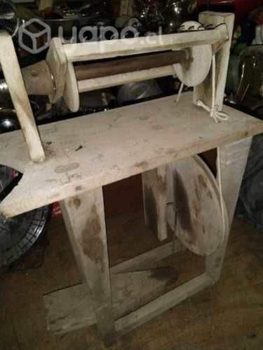 Antigua máquina artesanal para hilar lana,vintage