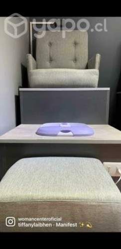Sillón pedicure con lavapies