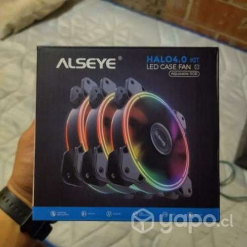 Gabinete - Fuente de poder - Ventiladores RGB