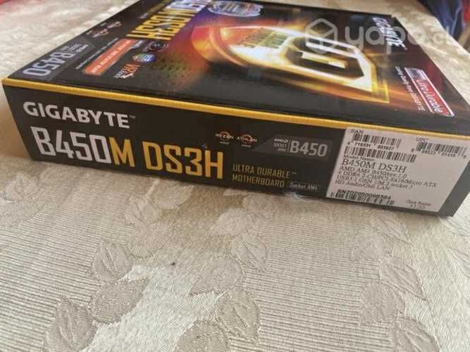 Placa Madre Gigabyte B450M DS3H