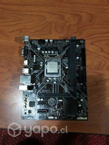 Procesador Intel i3-9100f + Placa Madre