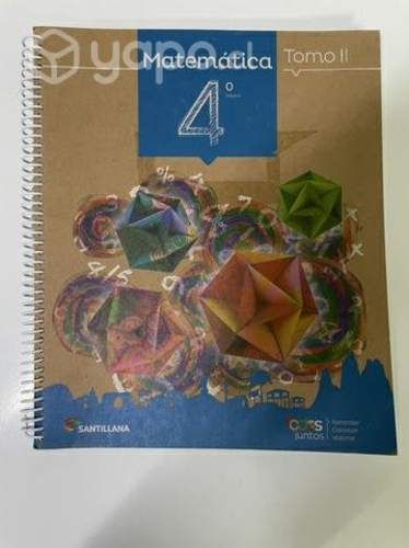 Libro matemática 4 básico santillana