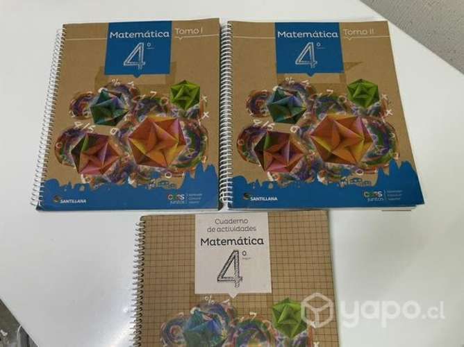 Libro matemática 4 básico santillana