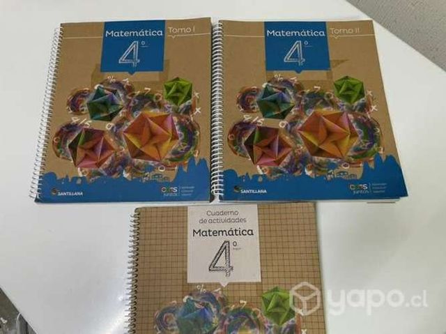 Libro matemática 4 básico santillana