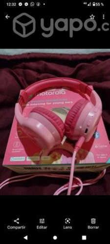 Audífonos Motorola Nuevo para niña