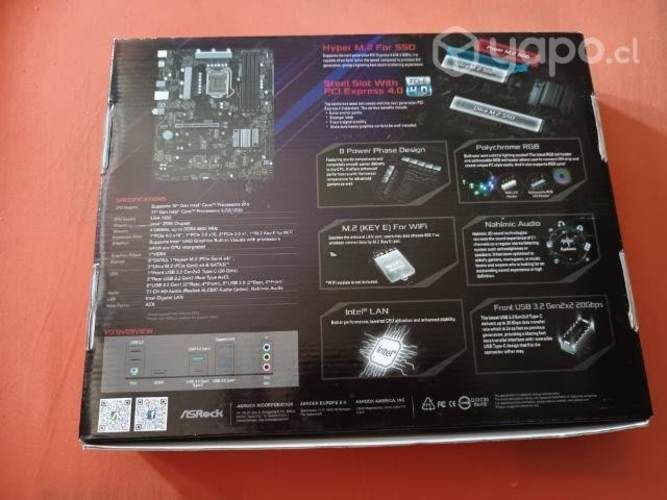 Placa madre mb asrock z590m phantom gaming 4