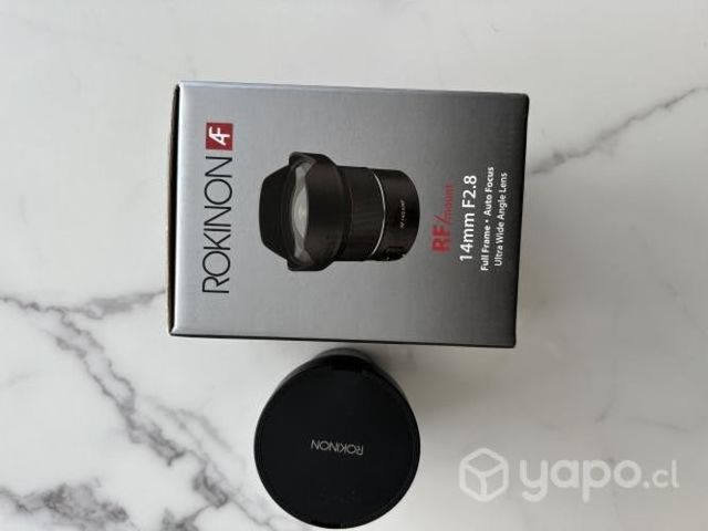 Lente Rokinon Rf 14mm Para Cámaras Canon Con Montu