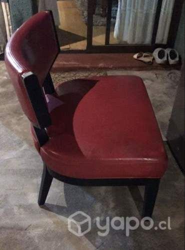 Sillón rosen rojo