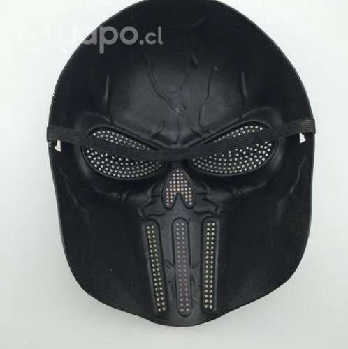 Mascara Rígida Skull Para Fiestas Airsoft Paintbal
