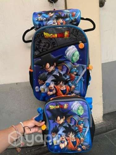 Mochila tripack Dragon Ball Z