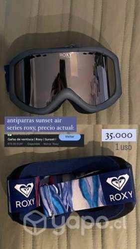 Antiparras Roxy Sunset Air