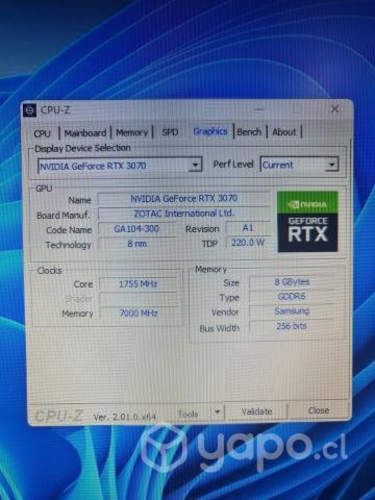 Zotac GeForce RTX 3070 Twin Edge 8GB Nvidia