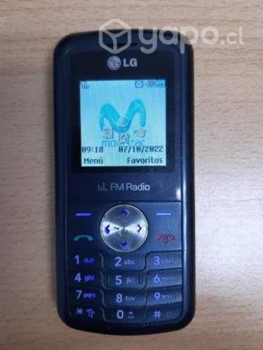 Celular LG KP105a de Colección Operativo
