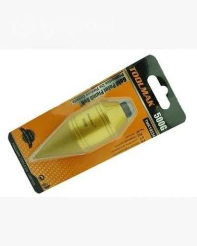 Plomada plomo para albañil 500gr - toolmak