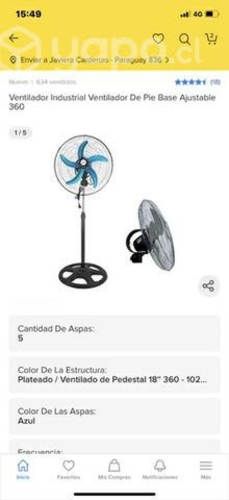 Ventilador nuevo