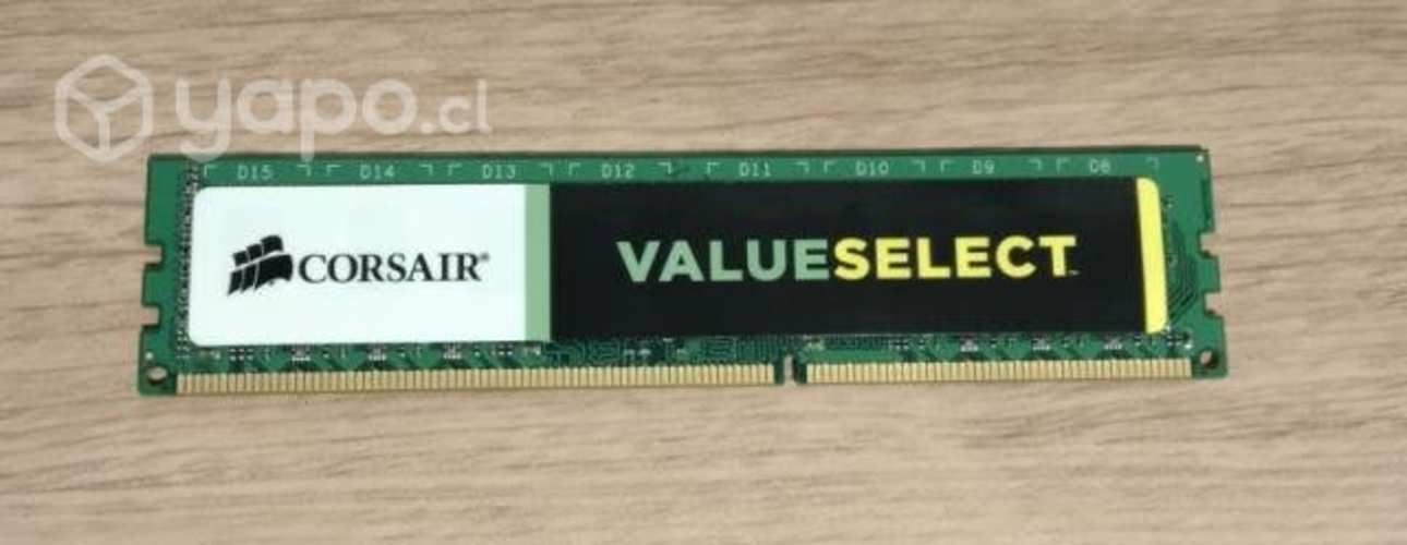 RAM: Corsair Valor DDR3 4GB 1600MHz PC3-12800