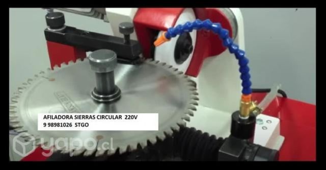 Afiladora de sierras circular