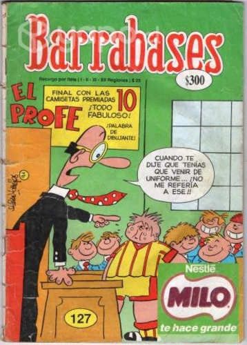 Barrabases número 127, El Profe. 52 páginas