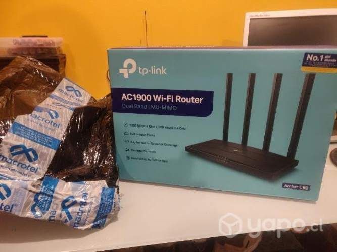Router TP link AC1900 (Archer C80) nuevo