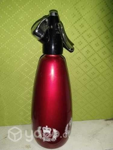 Antigua botella de soda inglesa,de colección,deco