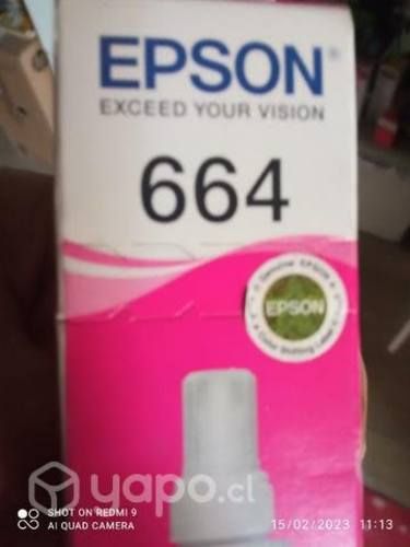 Tinta Epson 664 Magenta original